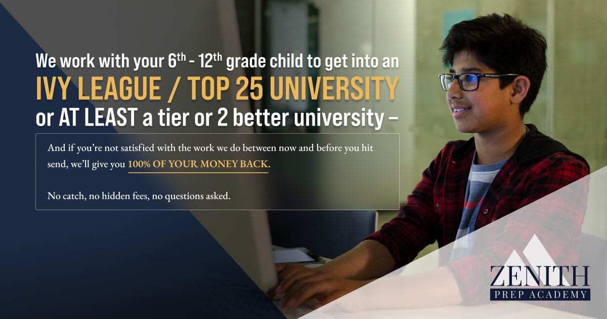 Is Zenith Prep Academy Worth It About Us | Zenith Prep Academy - College Prep Experts